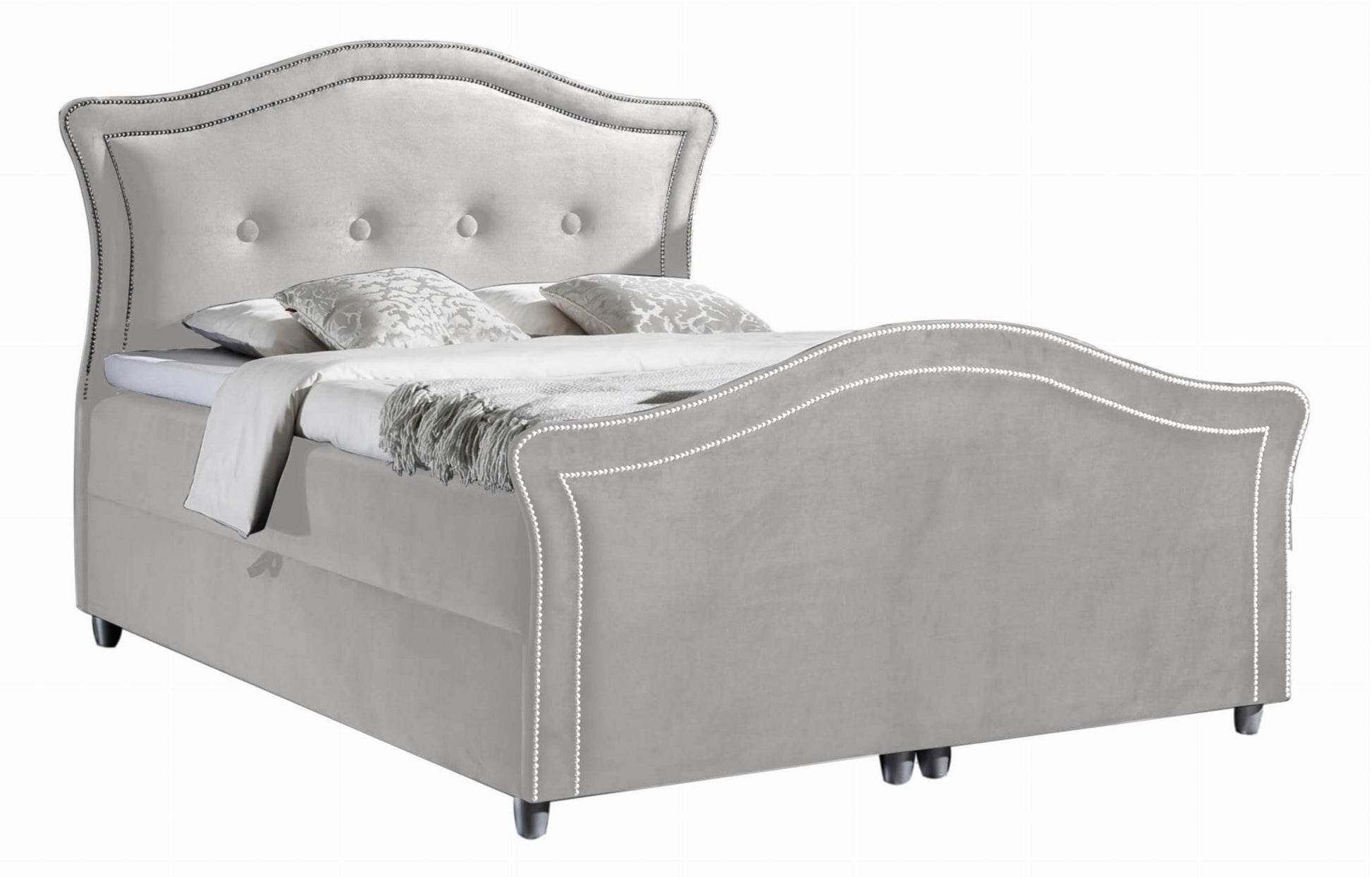 Boxspring Bucharest Bed - Luxury Comfort & Stylish Design