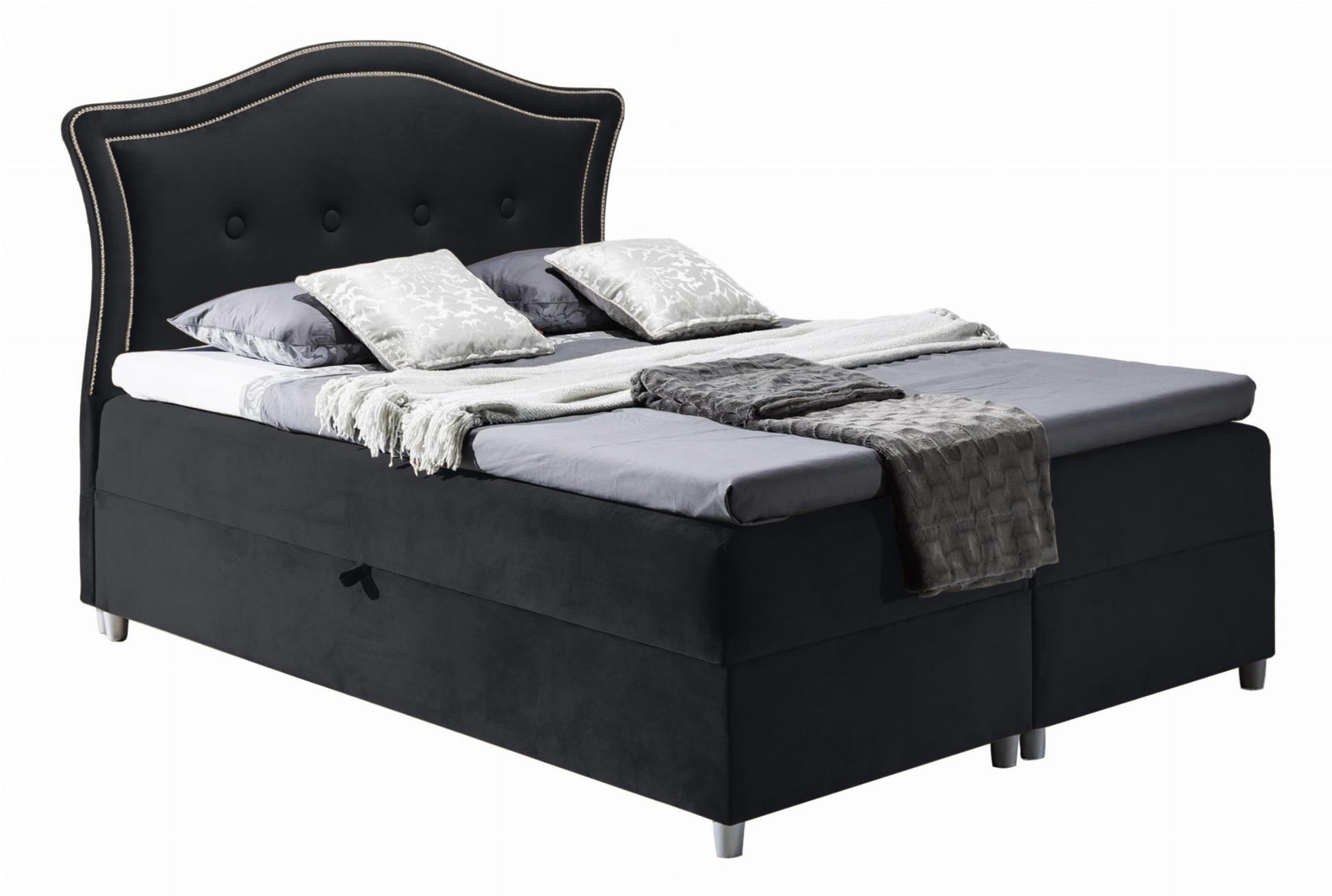 Boxspring Bucharest Bed - Luxury Comfort & Stylish Design