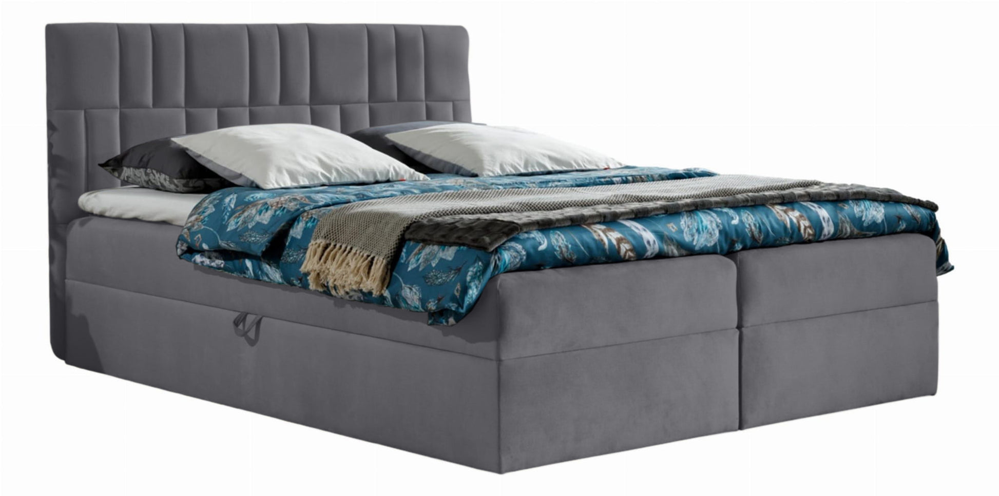 Boxspring Hamburg Bed - Where Comfort Meets Modern Design