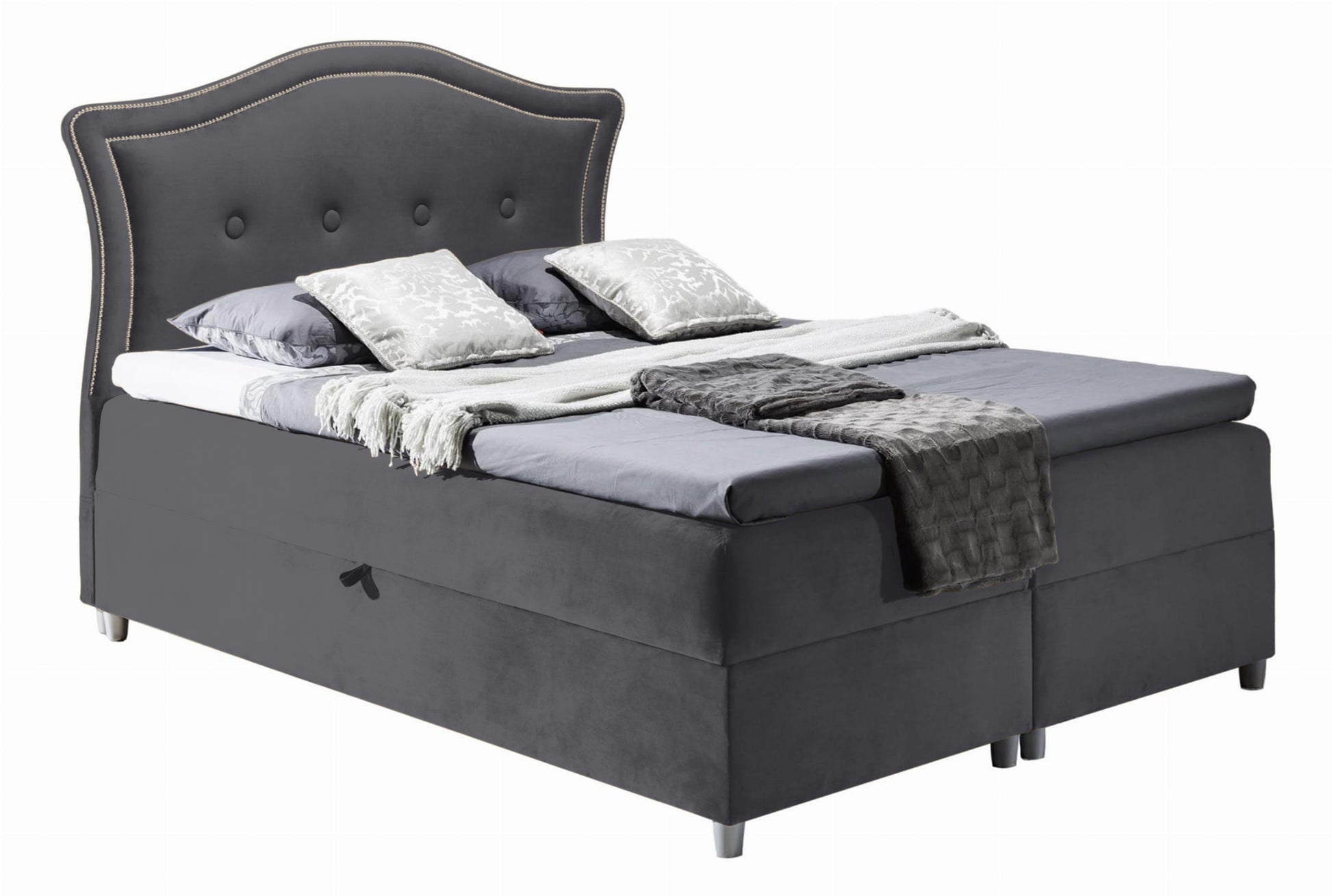 Boxspring Bucharest Bed - Luxury Comfort & Stylish Design