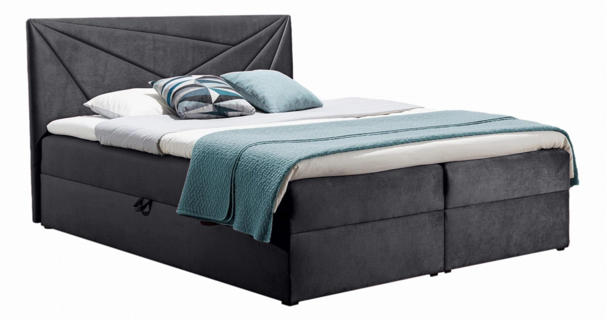 Boxspring Lisbon Bed - Elegant Comfort