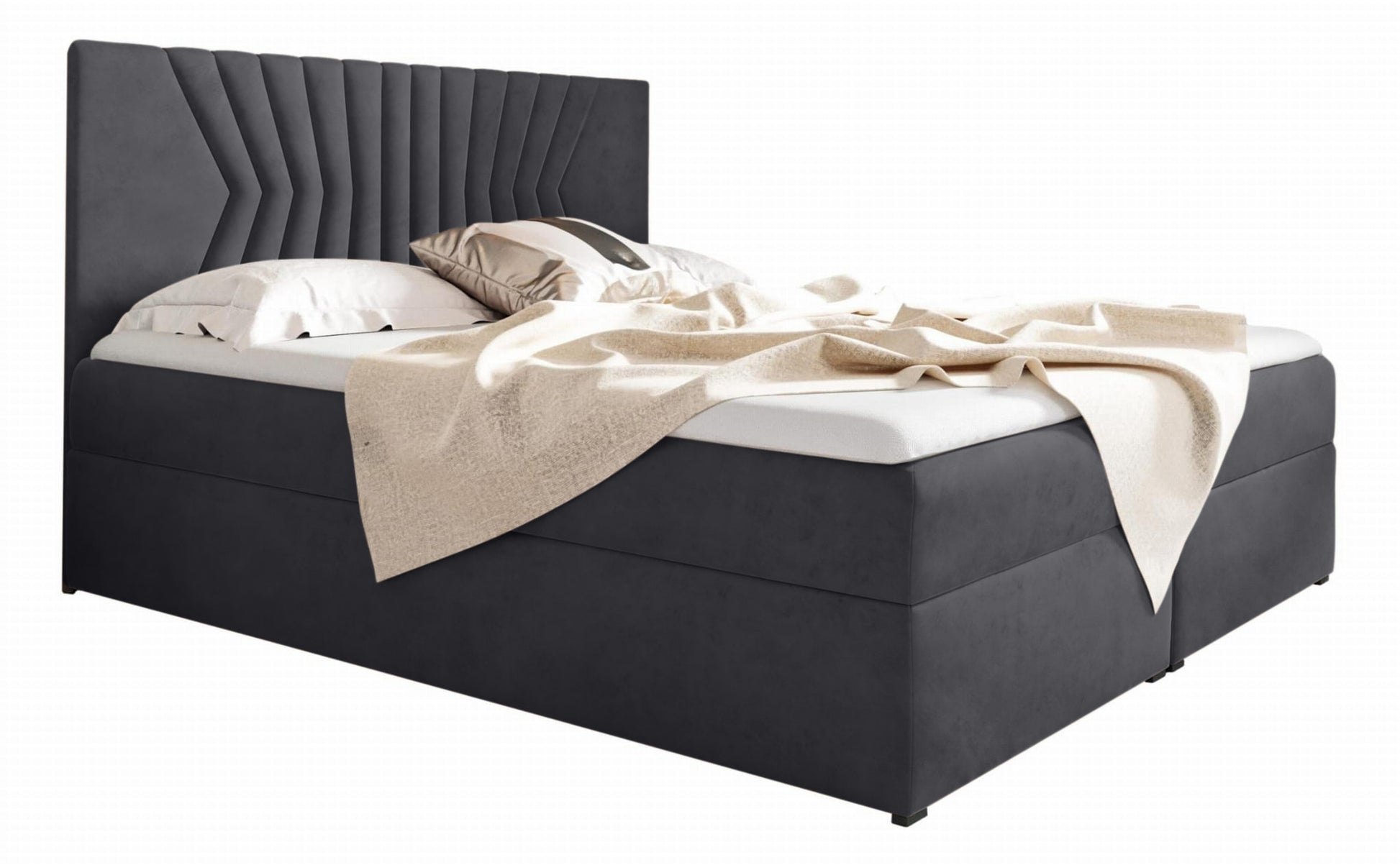 Boxspring Cologne Bed - Elevate Your Bedroom with Elegant Design