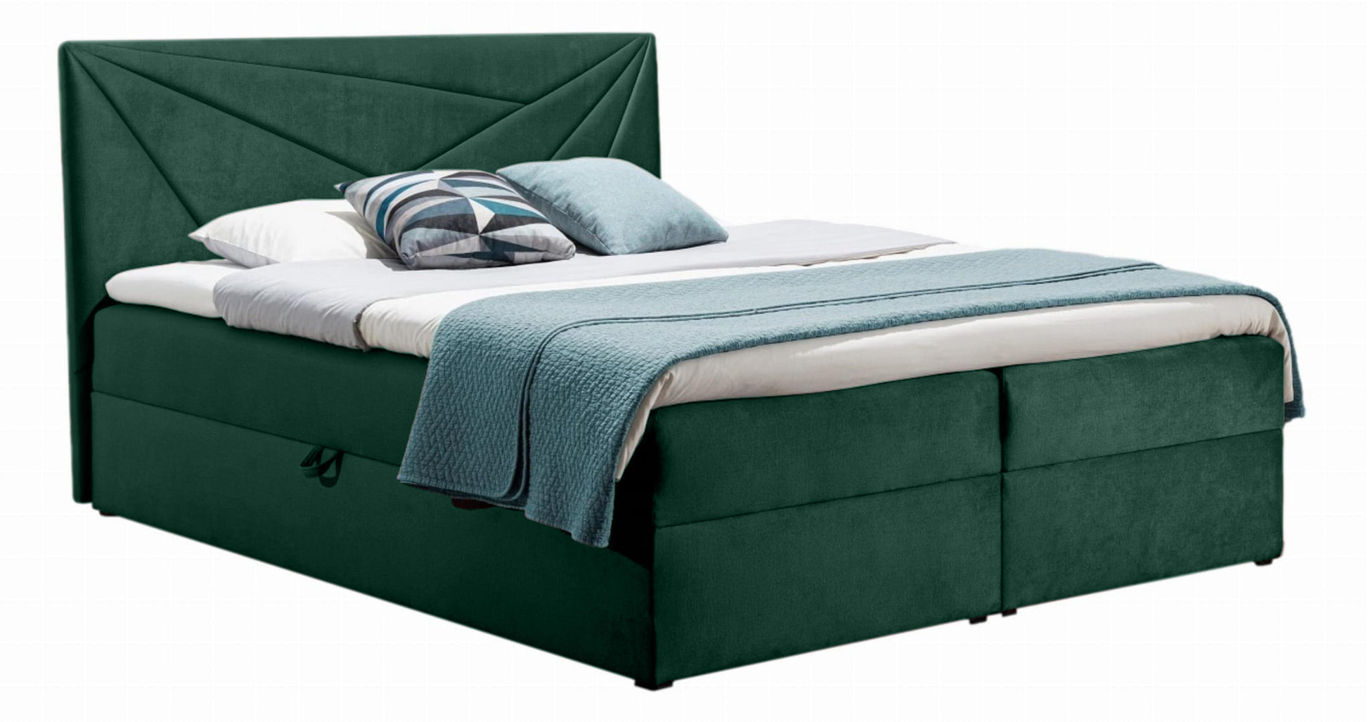 Boxspring Lisbon Bed - Elegant Comfort