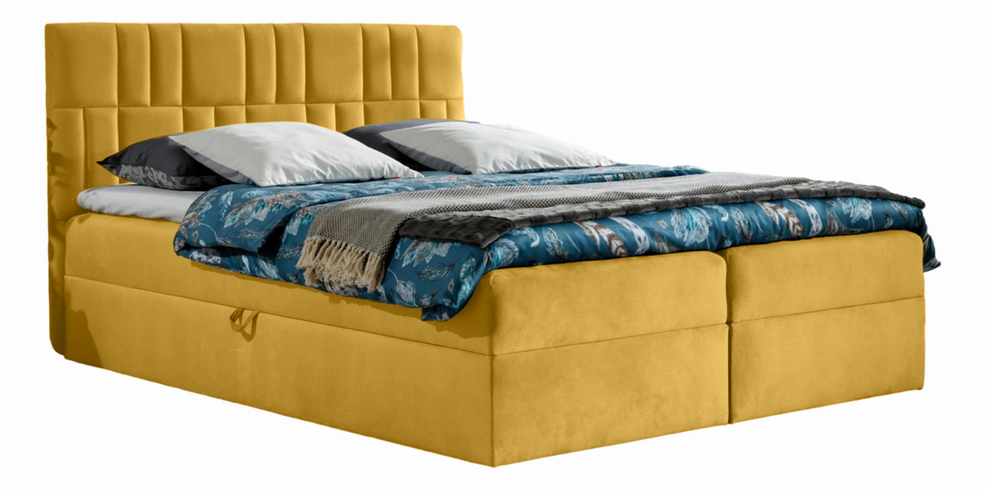 Boxspring Hamburg Bed - Where Comfort Meets Modern Design