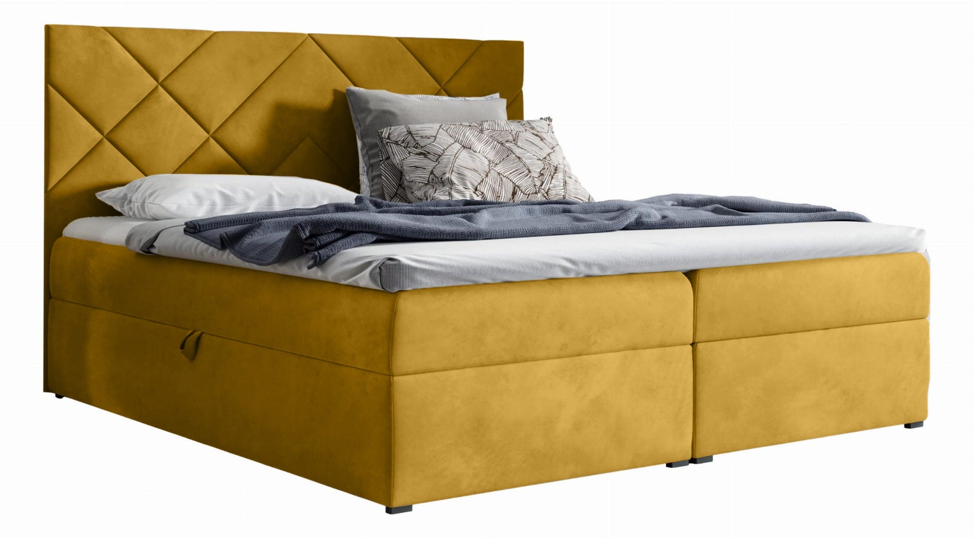 Boxspring New York Bed - Modern Luxury and Unmatched Comfort