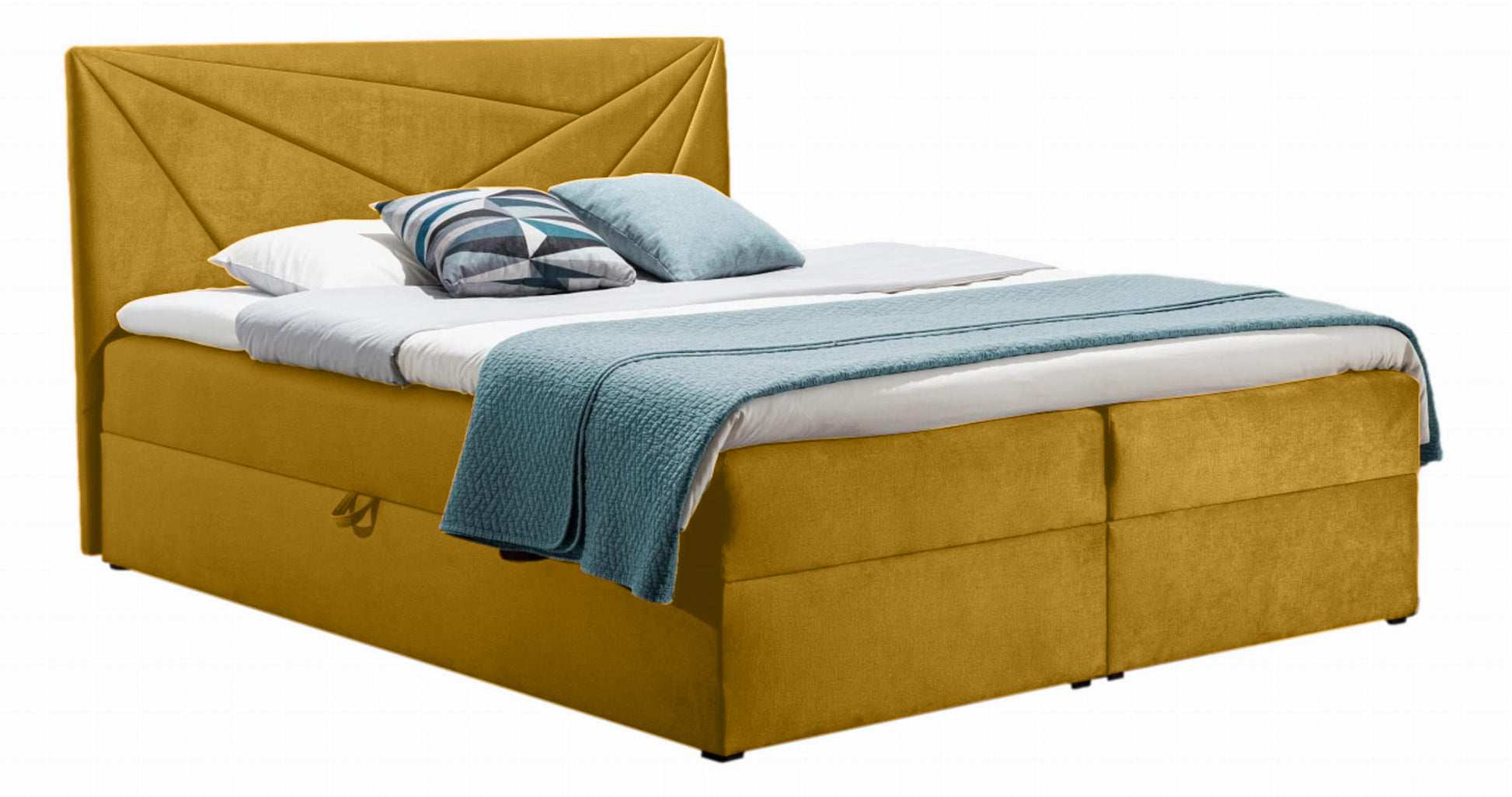 Boxspring Lisbon Bed - Elegant Comfort