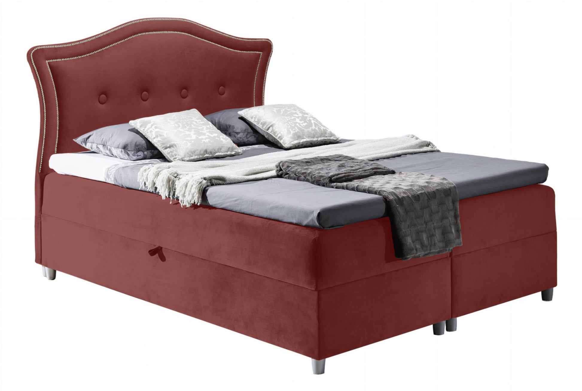 Boxspring Bucharest Bed - Luxury Comfort & Stylish Design