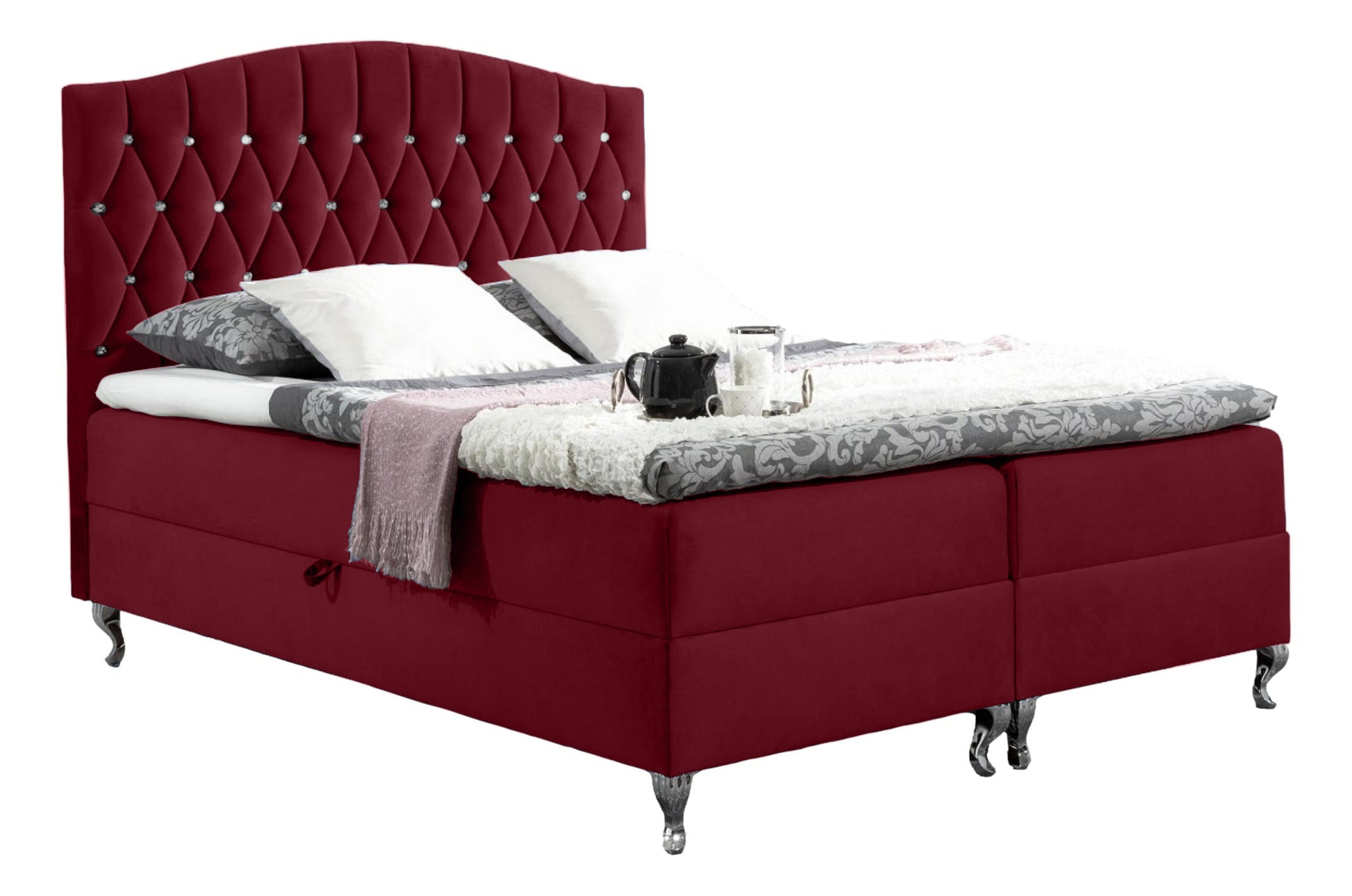 Boxspring Moscow Bed - Timeless Elegance with Ultimate Comfort