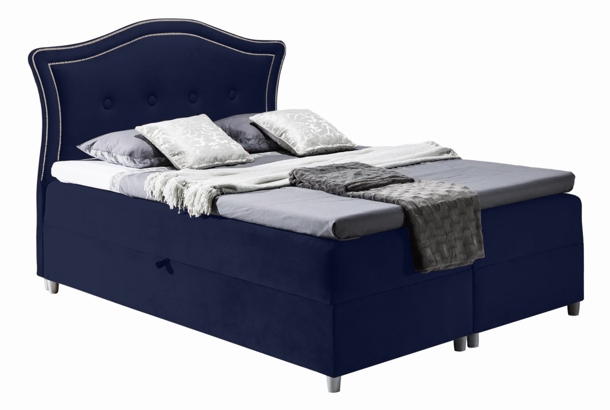 Boxspring Bucharest Bed - Luxury Comfort & Stylish Design