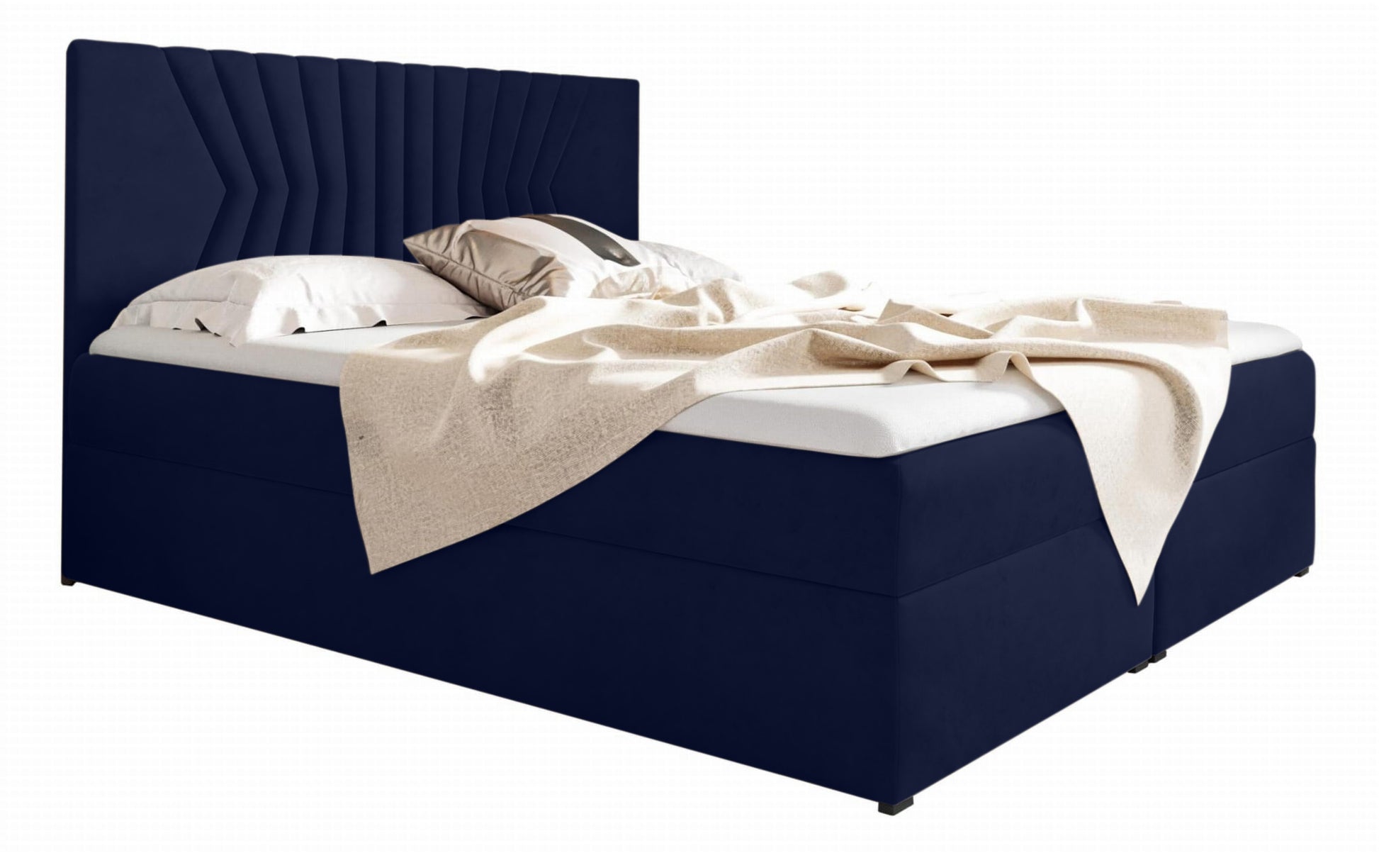 Boxspring Cologne Bed - Elevate Your Bedroom with Elegant Design