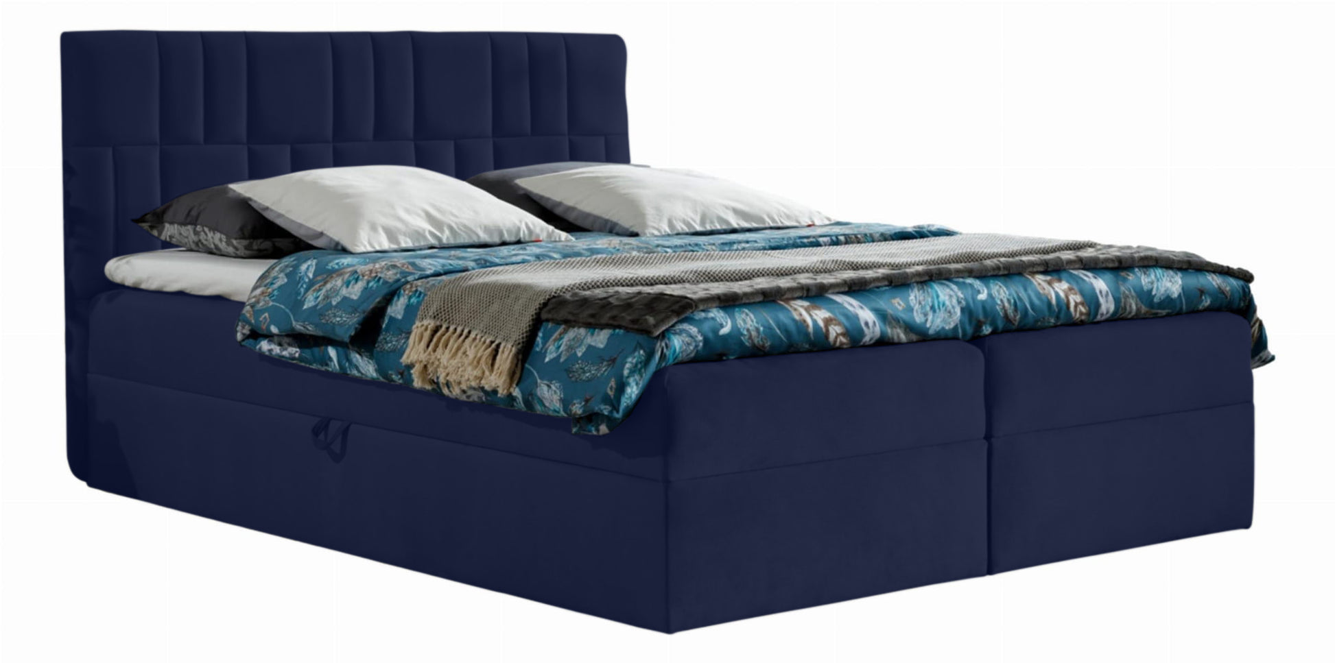 Boxspring Hamburg Bed - Where Comfort Meets Modern Design