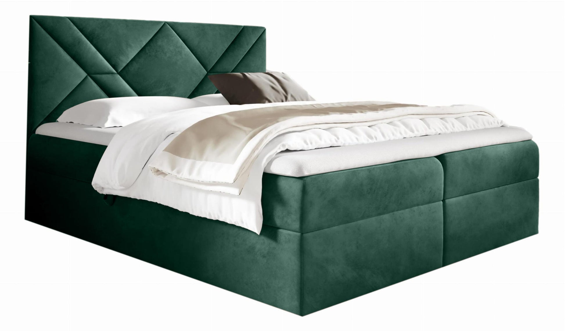 Boxspring Boston Bed - Superior Comfort & Elegant Design