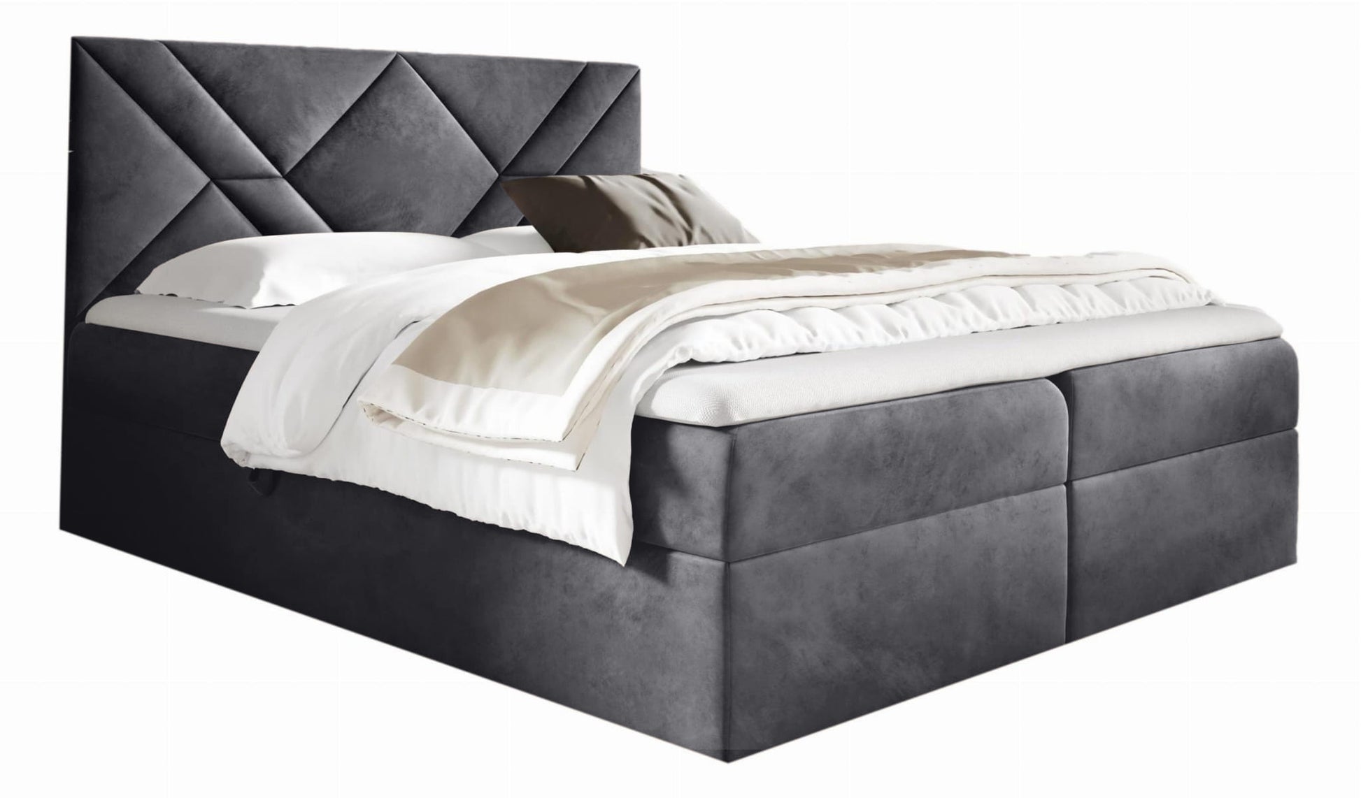 Boxspring Boston Bed - Superior Comfort & Elegant Design