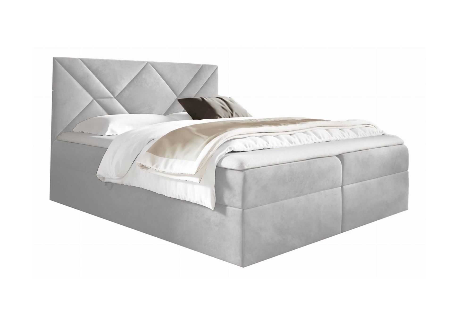 Boxspring Boston Bed - Superior Comfort & Elegant Design