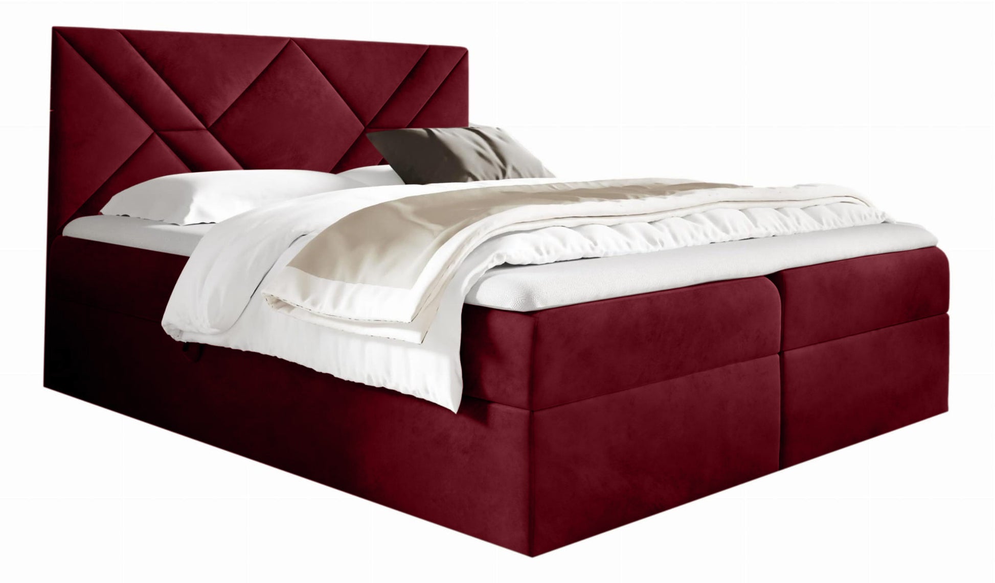 Boxspring Boston Bed - Superior Comfort & Elegant Design