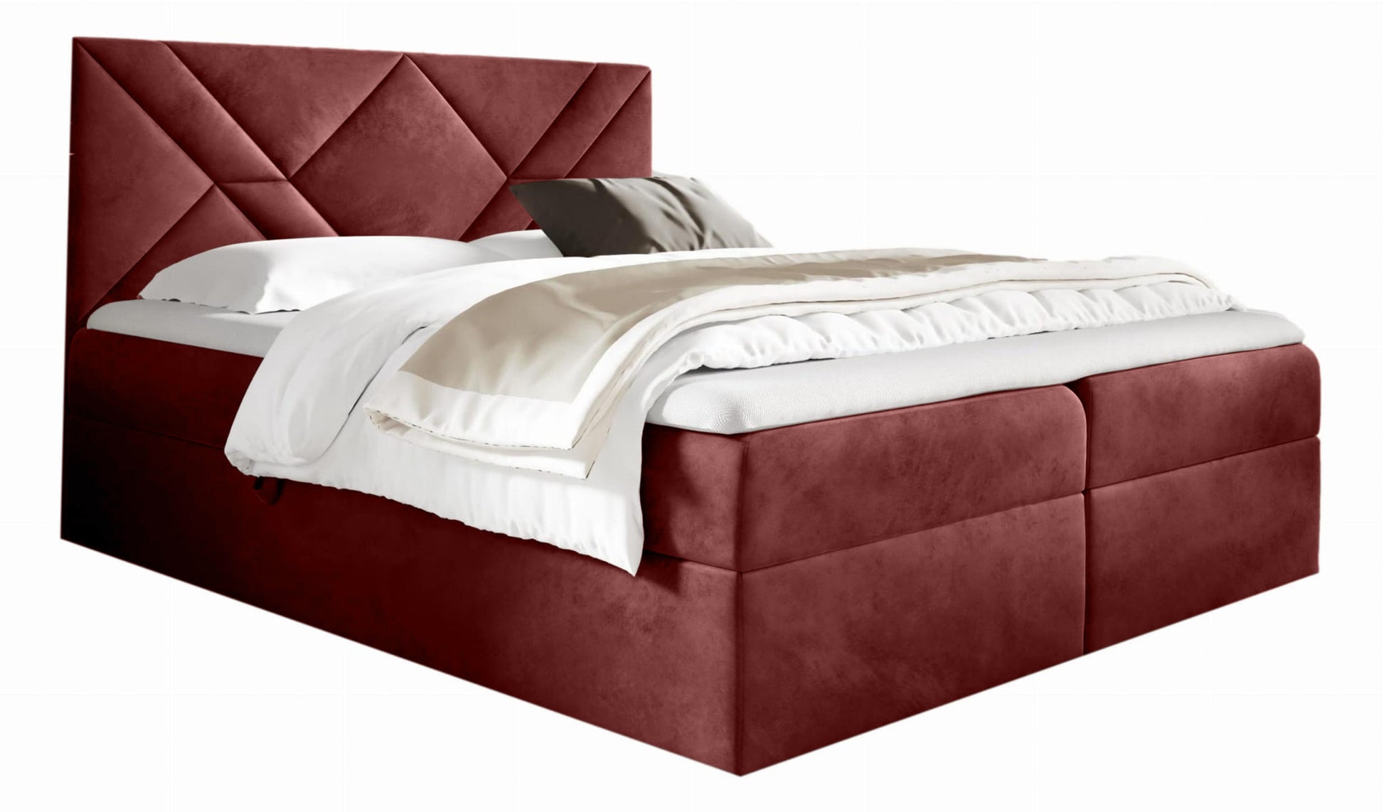 Boxspring Boston Bed - Superior Comfort & Elegant Design