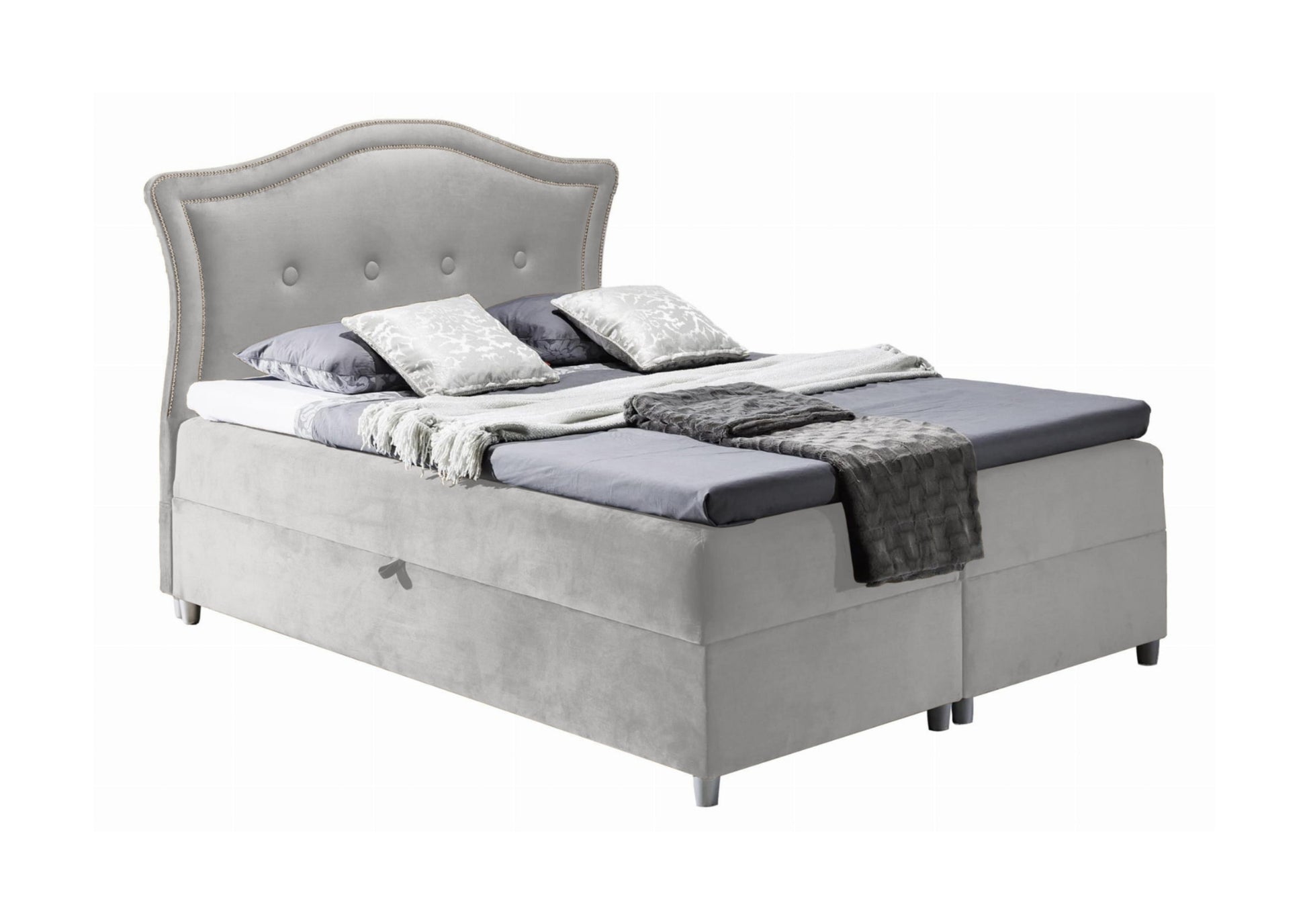 Boxspring Bucharest Bed - Luxury Comfort & Stylish Design