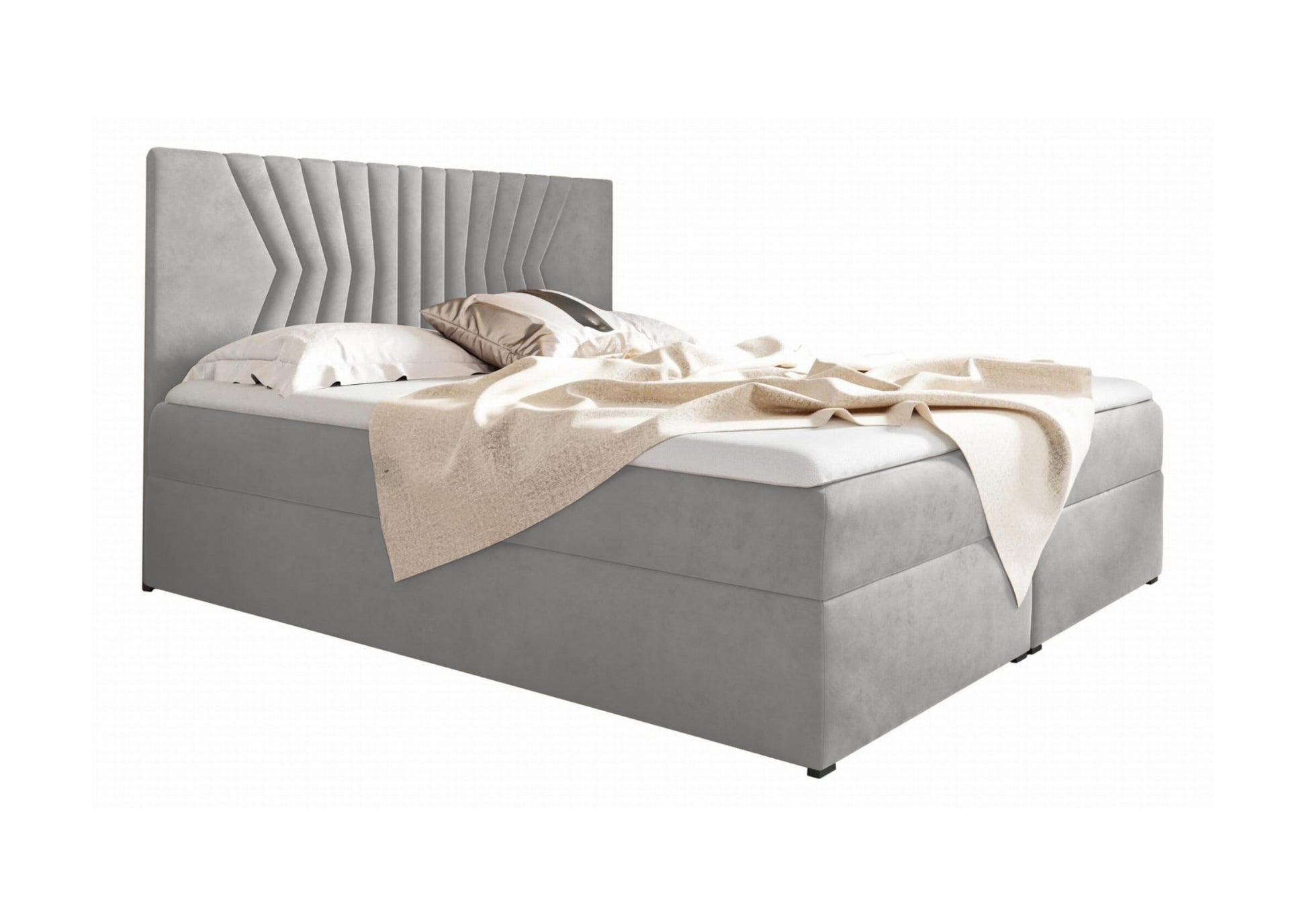 Boxspring Cologne Bed - Elevate Your Bedroom with Elegant Design