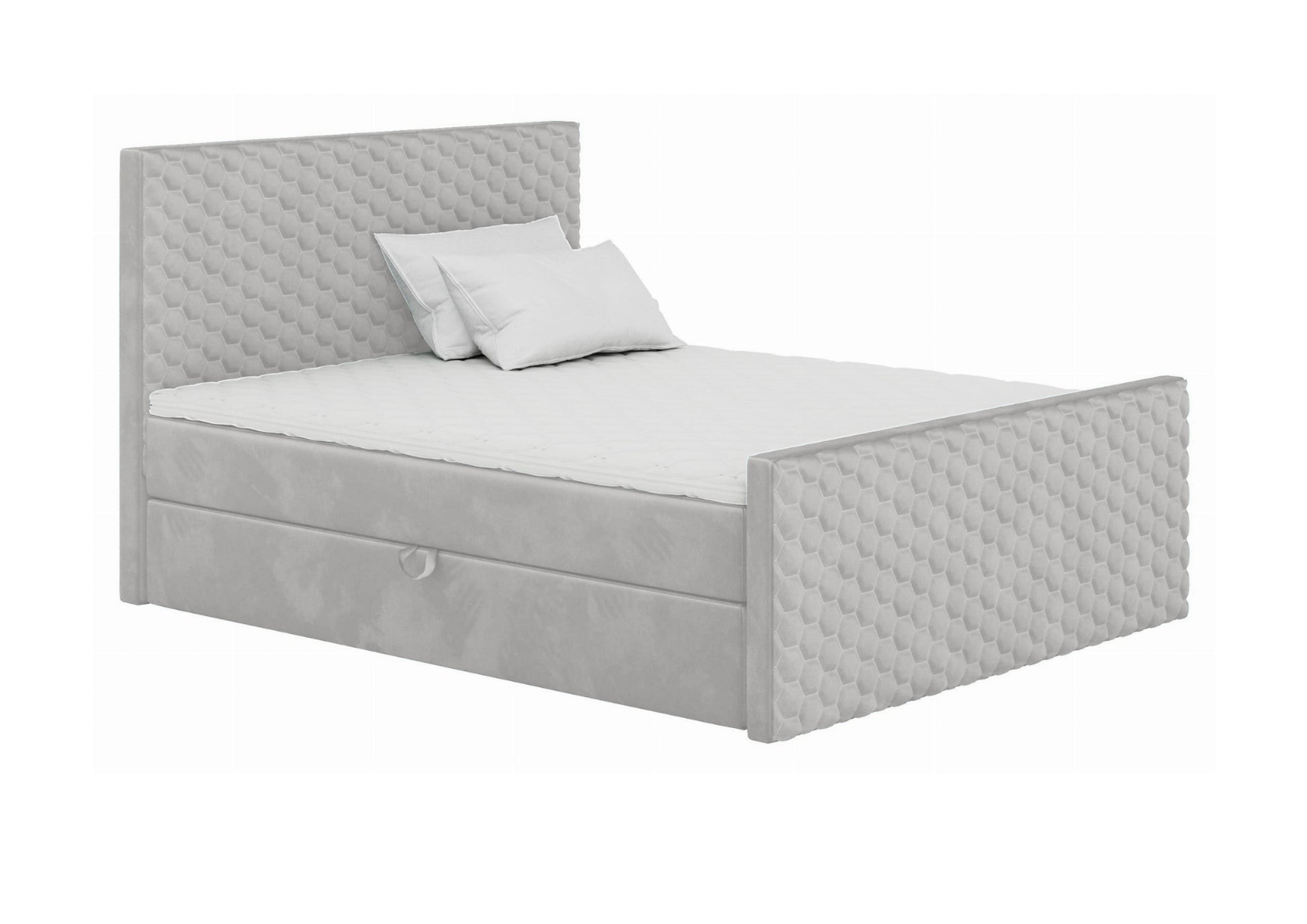 Boxspring London Bed - Timeless Elegance Meets Superior Comfort