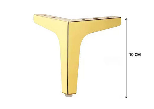 Bed legs Moderno 10cm Gold