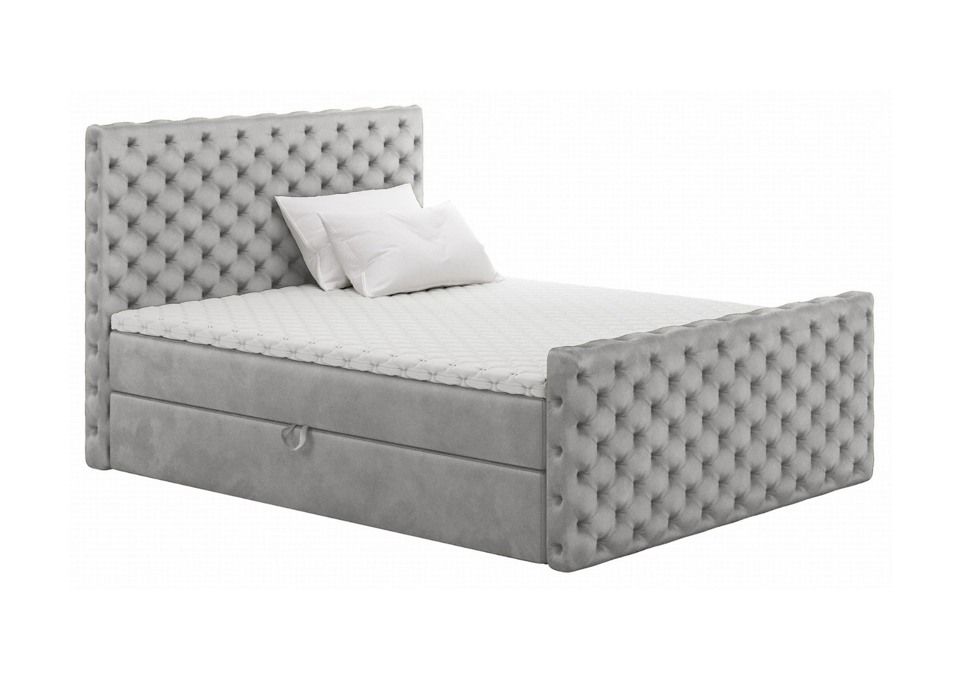 Boxspring Palermo Bed - Italian Style Meets Luxurious Comfort