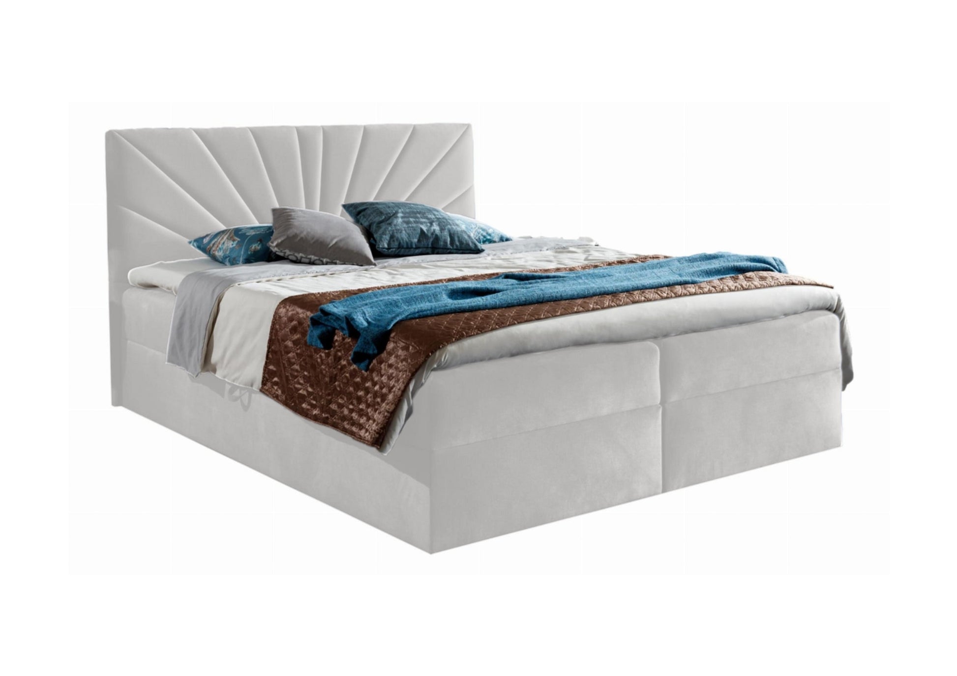 Boxspring Palma Bed - Mediterranean Elegance with Ultimate Comfort