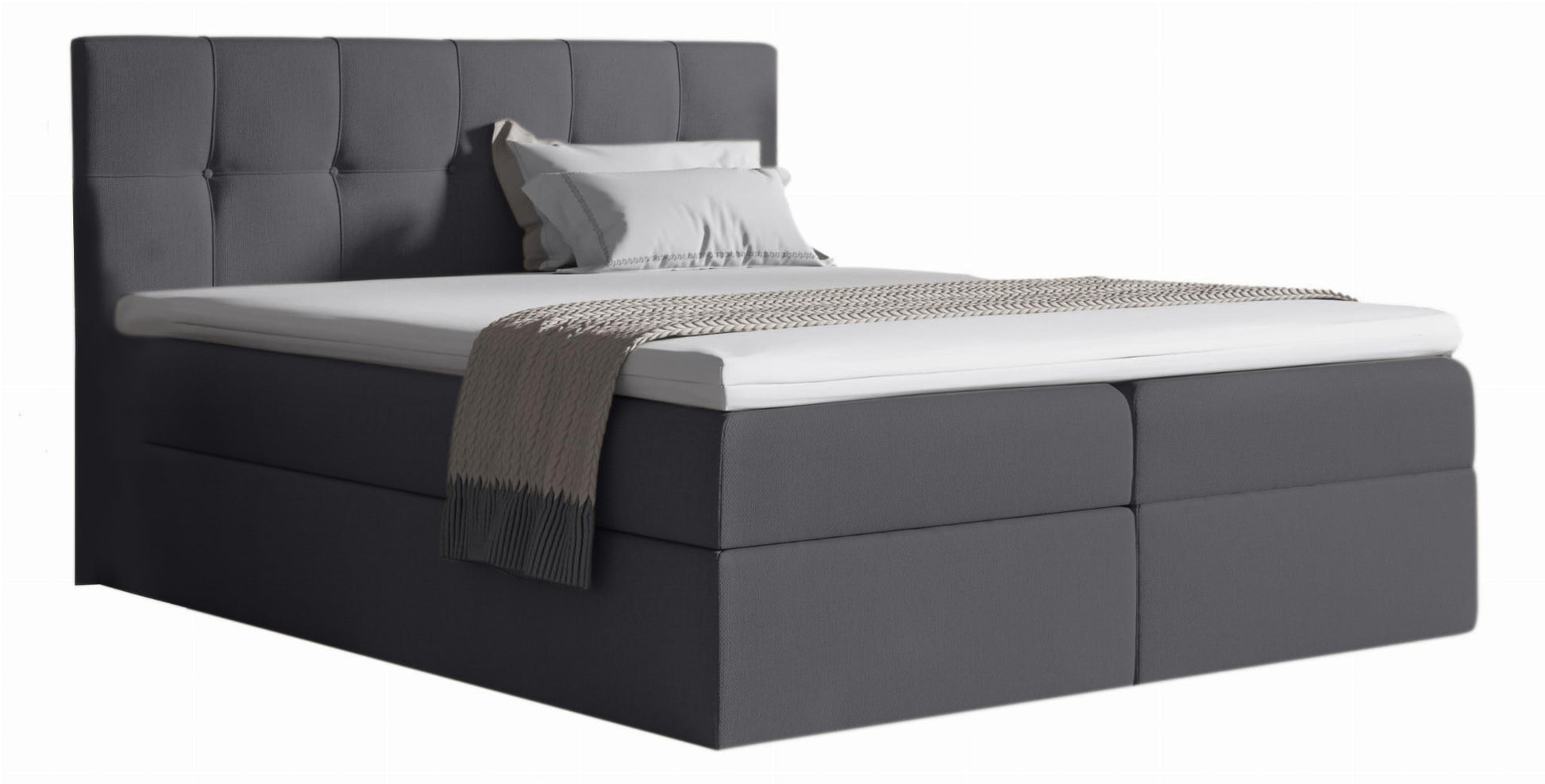 Boxspring Paris Bed - Luxurious Comfort & Elegant Design