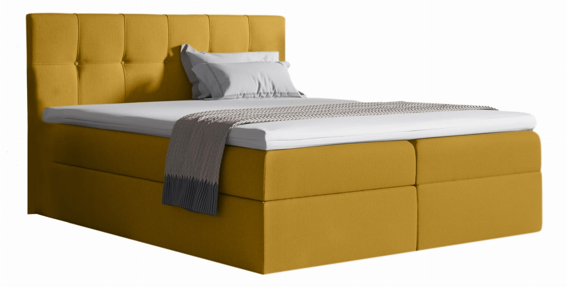 Boxspring Paris Bed - Luxurious Comfort & Elegant Design