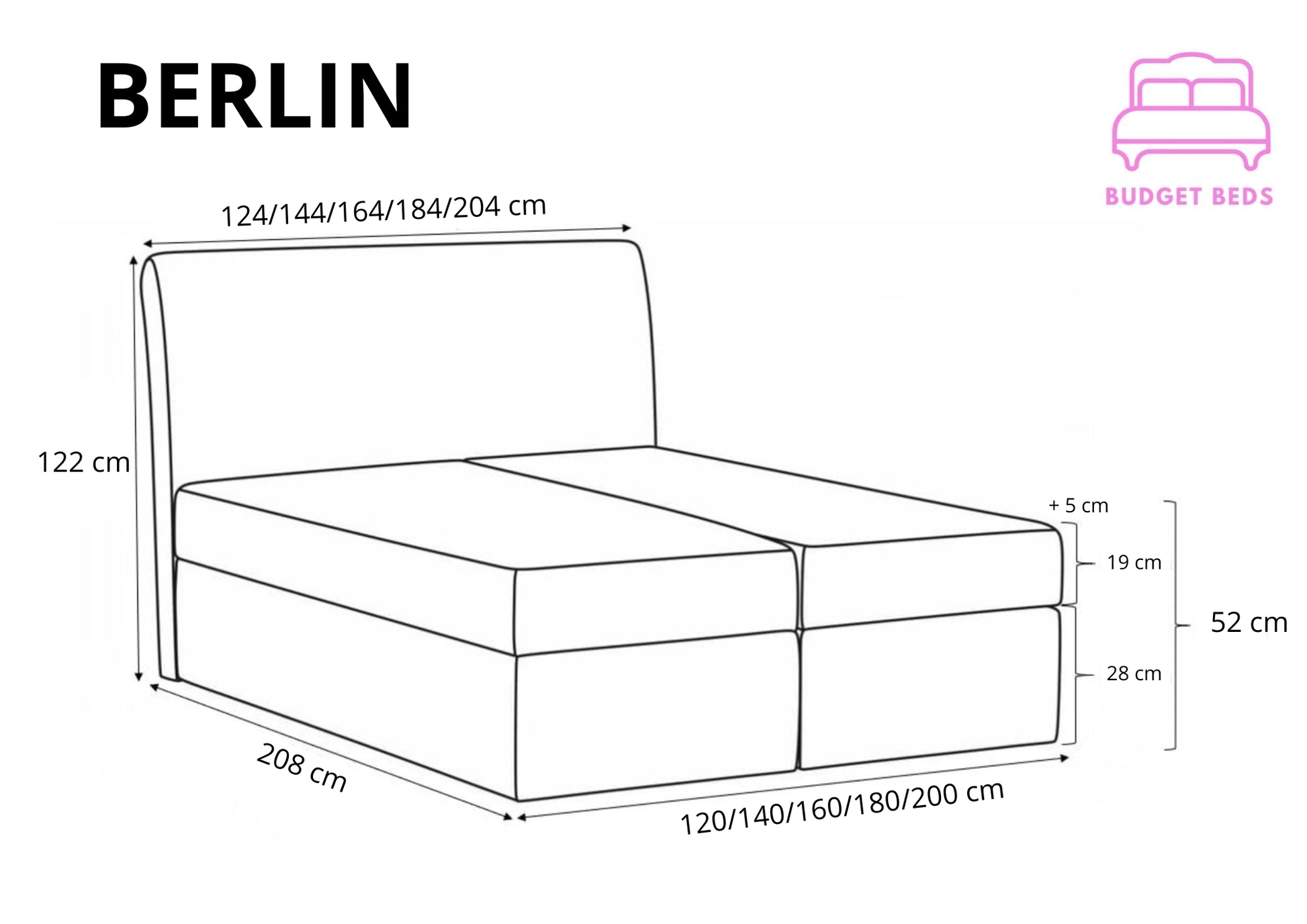 Boxspring Berlin - Modern Luxury & Unmatched Sleep Comfort